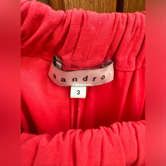 Hot Pink Sandro Size 3 Skirt - Picture 5 of 7